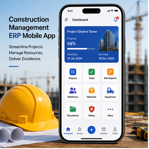 Best Construction ERP Mobile App Development Company for Contractors & <b>Builders</b> - Product Image 2