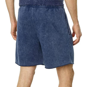 Shorts en coton 100% de qualité supérieure, nouveau design, lavage à l'acide, pour hommes, prix de gros, style unique, shorts pour hommes lavés à l'acide - Product Image 5