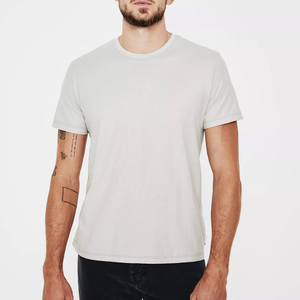 T-shirts pour hommes de qualité supérieure, coupe classique, col rond, manches courtes, mélange polyester/coton, séchage rapide et respirant, chemises décontractées (lot en vrac) - Product Image 5