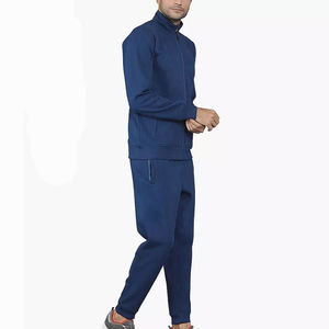 Ensemble de survêtement respirant pour homme 100 % coton molletonné avec capuche, personnalisable avec logo, grande taille, pour l'hiver, collection 2026 - Product Image 3