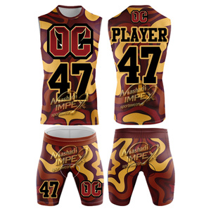 ชุดเสื้อฟุตบอลเยาวชน 7 คนต่อทีม แบบสั่งทำโลโก้ด้วยเทคนิค Sublimation ดีไซน์พิเศษ ผลิตจากโพลีเอสเตอร์ 100% ชุดยูนิฟอร์มทีม 7 คนต่อทีม - Product Image 5