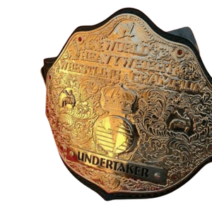 Cinturón de Campeonato Mundial de Peso Pesado de la WWE, Personalizable, de Alta Calidad, Dorado y Negro, Cinturón Deportivo Personalizado, Cinturón de Título de Undertaker - Product Image 2