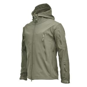 Men's Fleece <b>Lined</b> Assault Suit Waterproof Breathable Hoodie Winter Softshell Jacket Windbreaker Lightweight Rain <b>Coat</b> Warm - Product Image 3