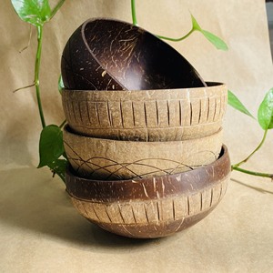 Venta al por mayor de cuencos naturales de cáscara de coco hechos a mano con juego de cuchara ecológica de coco ACAI BUDDHA VEGAN Bowl Precio de fabricante - Product Image 6