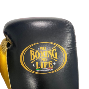 Guantes de Muay Thai Personalizados al por Mayor, Sin Boxeo No Hay Vida, con Cierre de Cordones para Adultos, para Artes Marciales, 100% Cuero Genuino - Product Image 3