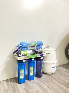 7 Stage Hotel <b>RO</b> <b>Filter</b> System with Light Plastic Manual Under-Sink & Portable Water Purification 100 GPD Self-Cleaning - Product Image 2