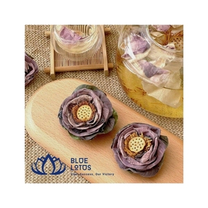 Fleurs de lotus séchées 2026 très demandées, qualité supérieure pour infusion de thé et pot-pourri parfumant pour la maison, ingrédient végétal pur - Product Image 1