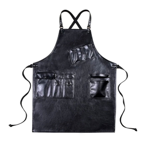 Tablier de Barbier Artisanal Personnalisé en Cuir de Qualité avec Logo Personnalisé, Tablier de Barbier Imprimé sur Mesure - Product Image 1