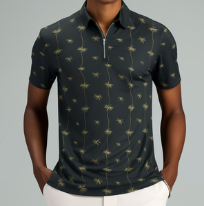 Camiseta Polo Personalizada con Logotipo, Estilo Americano, Algodón, Poliéster, Elastano, Cuello en V, Lisa, Unisex, para Hombre - Product Image 5