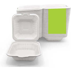 Boîtes à hamburgers en papier durable à prix de gros, personnalisables avec gaufrage, finition lisse, design durable, portables pour aliments - Product Image 1
