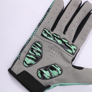 Guantes de Ciclismo de Dedo Completo Negros con Detalles Rosas, Transpirables, de Poliéster y Nailon, Unisex, para Deportes al Aire Libre, con Cierre de Gancho y Bucle - Product Image 5