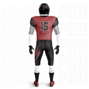 Uniforme de Fútbol Americano Sublimado Personalizado Premium, Impresión por Sublimación a Todo Color, Jersey de Fútbol Americano Más Vendido - Product Image 3
