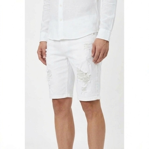 <b>Men</b> Casual Cotton Denim <b>Shorts</b> <b>Knee</b> <b>Length</b> Jean <b>Shorts</b> Custom Summer Wear Clothing Manufacturer - Product Image 5