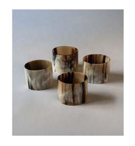 2025 Anneaux de serviette en corne artisanaux de luxe, lot de 4 pièces, écologiques, durables, modernes, élégants, designs uniques, couleurs vibrantes, raffinés - Product Image 6