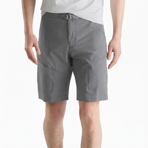 Shorts de sport décontractés pour hommes avec logo personnalisé, séchage rapide, respirants, pour la randonnée, livraison directe d'usine - Product Image 6