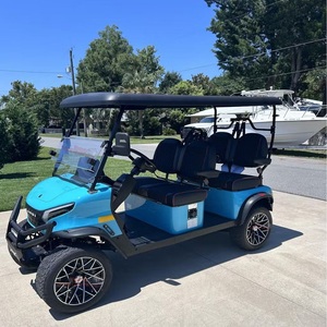 Carrito de Golf Eléctrico de 4 Ruedas de Alta Calidad a Precio de Fábrica, con 7-8 Asientos, Alcance de 30 km, para Uso General y Turismo - Product Image 5