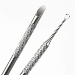 BAFA SURGICAL INSTRUMENTS Lima de Uñas Reutilizable de Acero Inoxidable, Diseño de Doble Punta, Herramienta de Manicura Duradera - Product Image 1