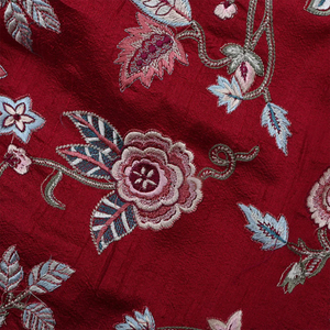 Malty embroidery fabric custom fabric fancy fabric apparel fabric for kaftan abaya dress wholesale export supplier global supply - Product Image 5