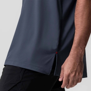 เสื้อยืดผู้ชายทรงโอเวอร์ไซส์ ผ้าฝ้าย 100% แฟชั่น ทันสมัย แขนสั้น ใส่สบาย สำหรับลำลอง ฤดูร้อน สไตล์สตรีทแวร์ ขายส่ง - Product Image 3