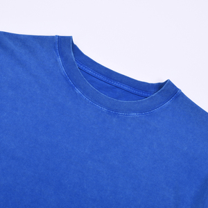 Camiseta Unisex Oversize de Algodón Pesado con Lavado Ácido, Hombro Caído, Estilo Vintage, Moda Casual Streetwear, Ropa Personalizada - Product Image 6