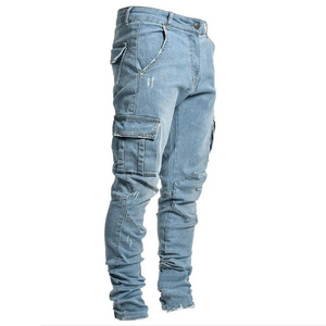Pantalones Vaqueros Holgados de Alta Calidad para Hombre, Estilo Retro, Lavado Ácido, Moda Urbana y para Fiestas, Jeans de Pierna Recta - Product Image 5