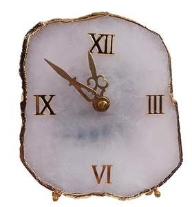Horloge murale de luxe en résine artisanale, moderne, étanche, surdimensionnée, avec veilleuse, mécanique, pour Pâques, mariage, retraite, Ramadan, maison - Product Image 1