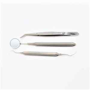 ชุดตรวจทางทันตกรรมแบบใช้ซ้ำได้สำหรับขายส่ง สีตามสั่ง พร้อมโลโก้ อุปกรณ์ตรวจทางทันตกรรม - Product Image 4