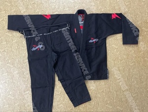 ชุดยูนิเซ็กซ์ BJJ GI ผ้าฝ้าย 100% ชุดยิวยิตสูสีดำ BJJ GIS รับสกรีนโลโก้ ทนทาน ระบายอากาศได้ดี ไม่หดตัว ชุดกิโมโน BJJ 450gsm - Product Image 2