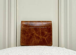 Nouveaux porte-cartes de visite en cuir véritable minimaliste fait à la main de haute qualité étuis pour cartes de crédit cadeau pour hommes et femmes - Product Image 3