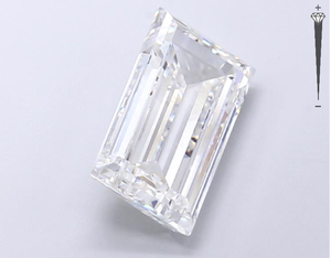 Diamante Cultivado en Laboratorio con Certificación IGI, Corte Baguette de 5.31 CT, Color D, Claridad VVS1, 670473905, ROYAL GEMS, para Joyería - Product Image 3