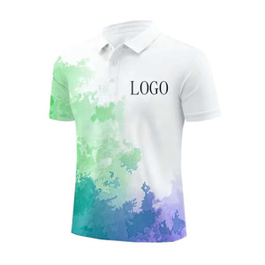 Camiseta Polo Personalizada para Hombre, 100% Poliéster, Nuevo Artículo de Alta Demanda, Transpirable, Manga Corta, Estampada, Tejida, Informal - Product Image 6