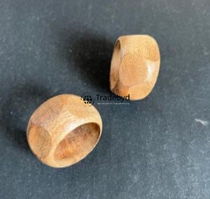 Anillo para Servilletas de Madera Clásico Hecho a Mano, Decoración Premium para Mesa de Comedor, Accesorios para Bodas, Duradero y Ecológico por Tradebyd - Product Image 6