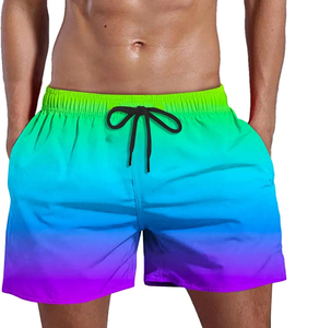 Shorts de course pour hommes, écologiques, à séchage rapide, respirants, 100% polyester, légers, confortables, avec cordon de serrage - Product Image 2