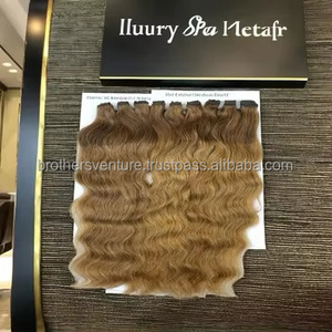 Venta al por mayor de cabello virgen barato, paquetes de cabello de muestra gratis, extensiones de cabello virgen crudo súper doble dibujado, cabello humano indio - Product Image 3