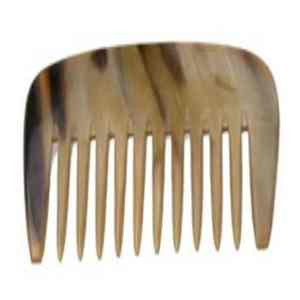 Peine de Cuerno de Búfalo Ecológico Hecho a Mano, Antiinflamatorio, Antibacteriano, para Eliminar Piojos, Marca TIMELESS CRAFT, Alta Calidad - Product Image 1