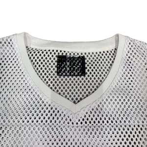 Maillot de football unisexe en maille unie à col en V, personnalisable avec votre logo, respirant, 100 % polyester, antibactérien, impression sublimée sans couture - Product Image 3