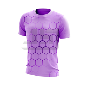 Camisetas para Hombre en Diferentes Colores, Tallas y Estampados - Tejido de Spandex/Poliéster, Tie-Dye en la Parte Delantera, Estampado, Manga Corta, Cuello Redondo - Product Image 3