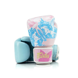 ถุงมือชกมวย Fairtex รุ่นใหม่ ขายดี คุณภาพระดับมืออาชีพ พิมพ์ลายดิจิตอลเต็มรูปแบบ สายรัดแบบ Hook Loop ปรับแต่งได้ ผลิตจากหนังแท้ - Product Image 2