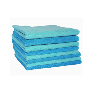 Serviettes de golf en coton à motif géométrique Pounc, antimicrobiennes, 20x30, 140 GSM, séchage rapide, brodées, rectangulaires, tissées - Product Image 5
