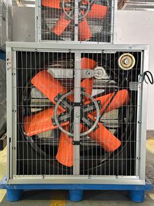 Ventilador Axial de Bajo Ruido y Ahorro de Energía para Granjas, 900mm, Acero Galvanizado, 470rpm, Rodamiento de Manguito, Eléctrico 380V, Independiente - Product Image 3