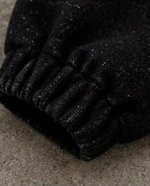 Suéter de Punto Negro Personalizado para Hombre, Corte Regular, Color Sólido, Ropa Casual de Invierno, Material 100% Acrílico, Fabricante - Product Image 6