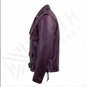 Traje de Motocicleta de Última Moda, Chaqueta de Cuero Personalizada para Carreras, Ropa de Protección para Motociclistas en Color Personalizado - Product Image 3