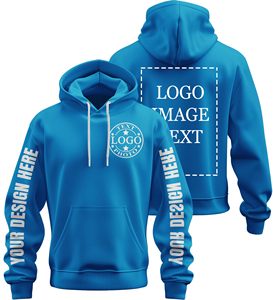 Sweat-shirts à capuche zippés personnalisés brodés, poids lourd, en molleton de coton premium, coupe oversize, séchage rapide, pour hommes et femmes, vente en gros - Product Image 2