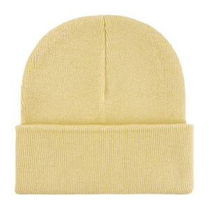 Premium <b>Wool</b> Blend <b>Beanie</b> Soft Warm Knit Winter <b>Hat</b> Custom Logo OEM Wholesale Headwear Manufacturer Supplier - Product Image 4