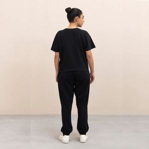 Conjunto Deportivo para Mujer, Camiseta y Pantalones, Tejido Elástico y Transpirable, Ropa de Gimnasio Cómoda y Elegante - Product Image 4