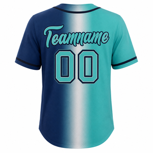 เสื้อเบสบอลสีบล็อกแบบกำหนดเอง พิมพ์ลายทีมหมายเลข 00 แบบซับลิเมชั่น แขนสั้น ระบายอากาศได้ดี ผลิตจากโพลีเอสเตอร์ สำหรับผู้ใหญ่ ใส่ได้ทั้งชายและหญิง - Product Image 4