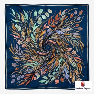 Premium Womens Square Scarf Soft Lightweight Fabric Stylish Fashion Accessories Low MOQ Supply OEM ODM Manufacturer Bulk Orders - Product Image 4