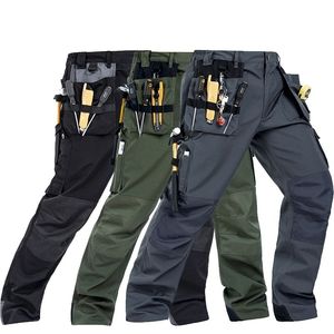 Wholesale Men's Industrial <b>Cargo</b> <b>Work</b> <b>Pants</b> Multi Pocket Reinforced Knee Utility Trousers OEM ODM Construction Workwear - Product Image 6