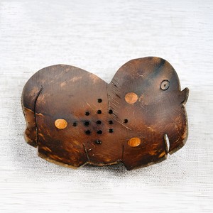 Porta jabón de coco natural para decoración de baño, bandeja de drenaje de cáscara de coco a precio económico - Product Image 6