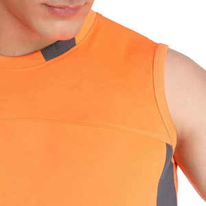 Débardeur de sport respirant 100 % coton à col ras du cou pour homme, idéal pour la musculation estivale - Product Image 6
